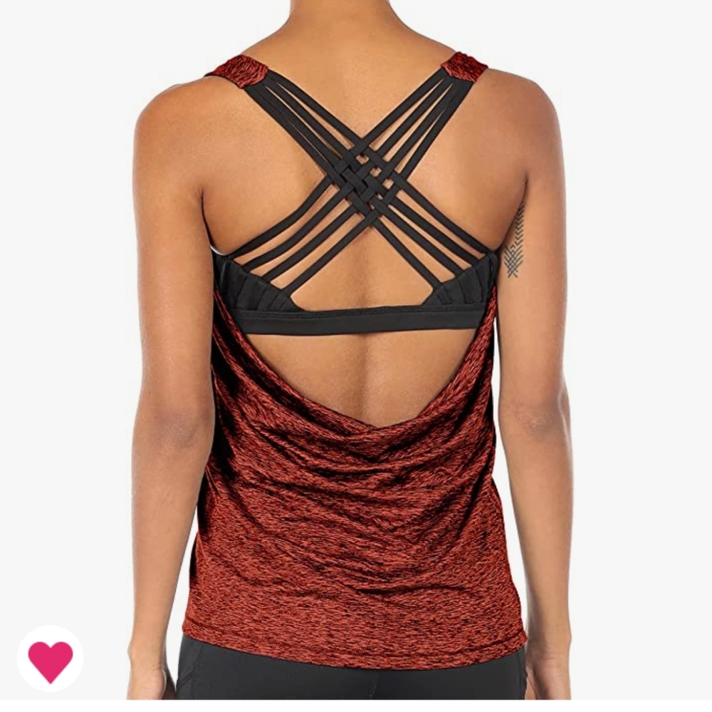 Open-Back Tank Top